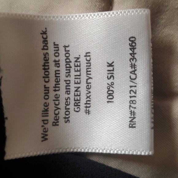 Eileen Fisher Silk Peated Maxi Skirt Size L - Picture 8 of 8